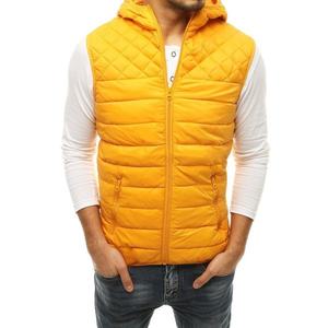 Yellow men's quilted vest TX3579 kép
