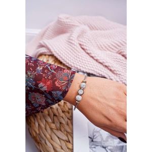 Women's Bracelet With Zircons Gold Orteas kép