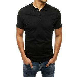 Men's black polo shirt PX0320 kép
