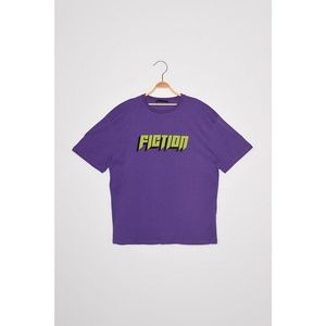 Trendyol Purple Men's T-Shirt kép