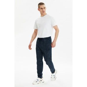 Trendyol Navy Blue Men's Regular Fit Trousers kép