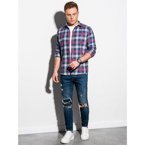 Ombre Clothing Men's shirt with long sleeves K565 kép