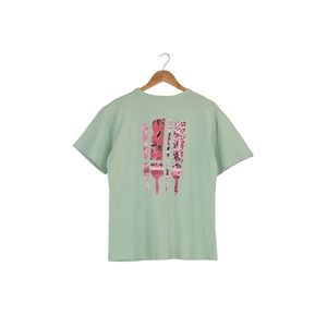 Trendyol Mint Boyfriend Knitted T-Shirt kép