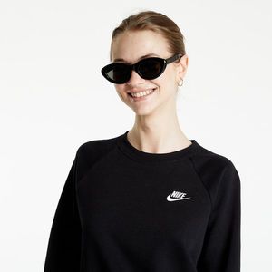 Nike Sportswear Essential Women's Fleece Crew Black/ White kép