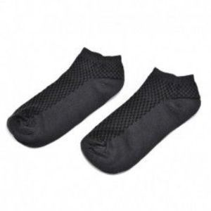 F-3 sötétszürke (rövid) - Unisex pamut alkalmi többszínű zokni harisnya divat ruha férfi női zokni kép