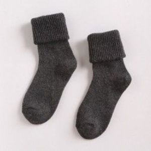 sötétszürke - Női gyapjú 90% kasmír Thermal Zokni Lady puha alkalmi téli zokni Xmas ajándékok kép
