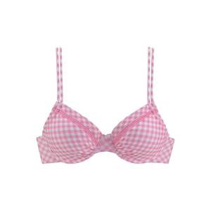 BUFFALO Bikini felső fehér / rózsaszín kép