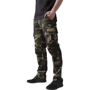 Urban Classics Camouflage Cargo Pants wood camo kép