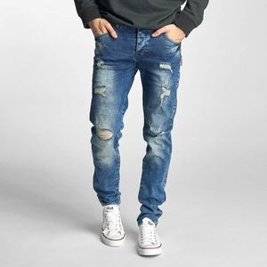 Just Rhyse Destroyed Straight Fit Jeans blue kép