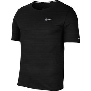 Nike DRI-FIT MILER Férfi futópóló, fekete, méret L kép