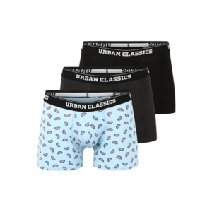 Urban Classics Boxeralsók fekete / antracit / világoskék / rózsaszín kép