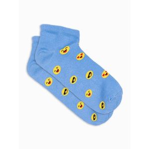 LegyFerfi Vidám halvány kék zokni Smile U177 kép