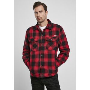 Brandit Lumberjacket red/black kép