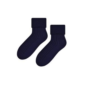 Női térdzokni és zokni 067 dark blue kép