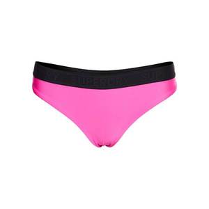 Superdry Bikini nadrágok sötét-rózsaszín / fekete kép