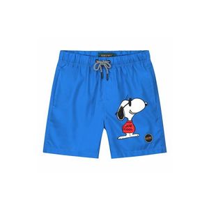 Shiwi Rövid fürdőnadrágok 'Snoopy Grin Grin Joe' égkék / fehér / fekete / aranysárga / piros kép