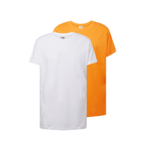 Urban Classics Póló narancs / fehér kép