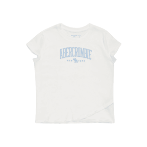 Abercrombie & Fitch Póló 'MAY' fehér / világoskék kép