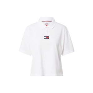 Tommy Jeans Póló fehér / tengerészkék / piros kép