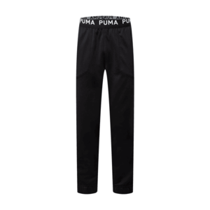PUMA Sportnadrágok fekete / fehér kép