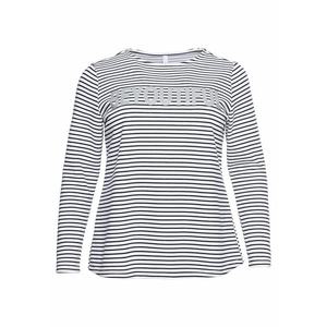 SHEEGO Tréning póló fehér / fekete / ezüst kép