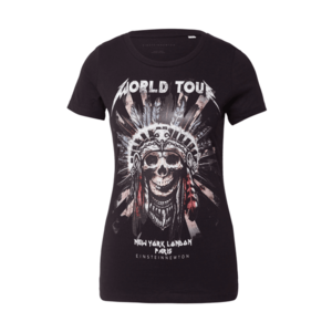 EINSTEIN & NEWTON Póló 'World Tour' fekete / vegyes színek kép