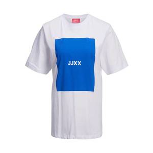 JJXX Póló 'AMBER' kék / fehér kép