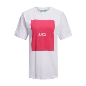 JJXX Póló 'AMBER' rózsaszín / fehér kép