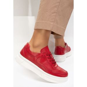 Brava piros casual női cipők kép
