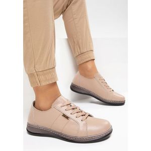 Lurdena camel casual női cipők kép