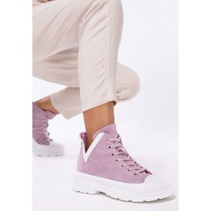 Mitera lila high-top sneakers kép