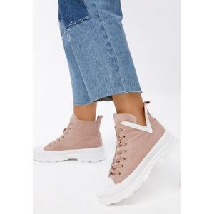 Mitera rózsaszín high-top sneakers kép