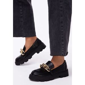 Savita fekete casual női cipők kép