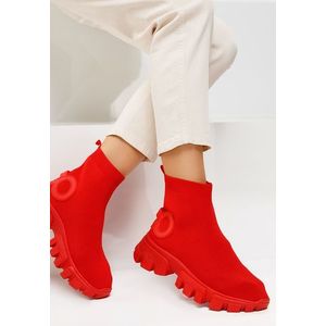 Merliah piros high-top sneakers kép