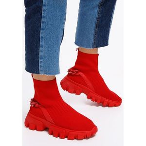 Milo piros high-top sneakers kép
