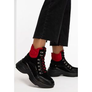 Selena v3 fekete high-top sneakers kép