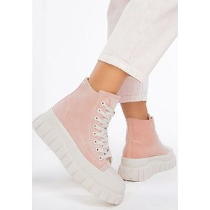 Debra rózsaszín high-top sneakers kép