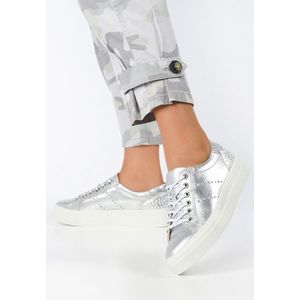 Nikalia ezüst casual női cipők kép