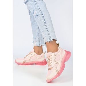 Zelma rózsaszín női sneakers kép