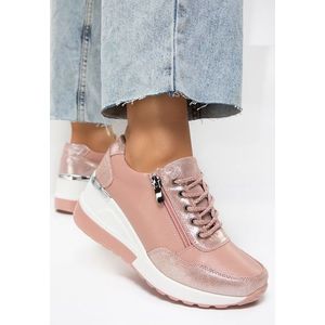 Relax rózsaszín telitalpú sneakers kép