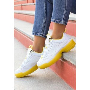 Sardia sárga női sneakers kép