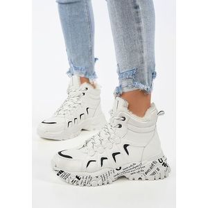 Aldona fehér high-top sneakers kép