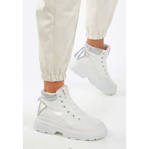 Terni fehér high-top sneakers kép
