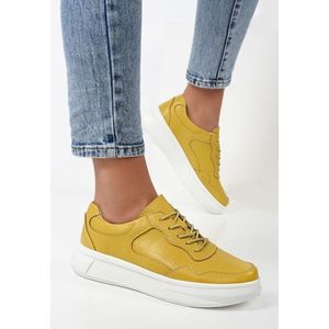Brava sárga casual női cipők kép