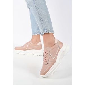 Lesara rózsaszín női sneakers kép