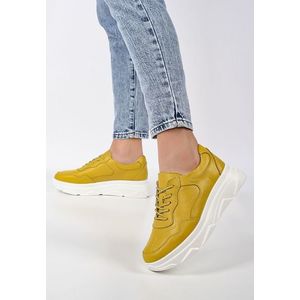 Edeira sárga női sneakers kép