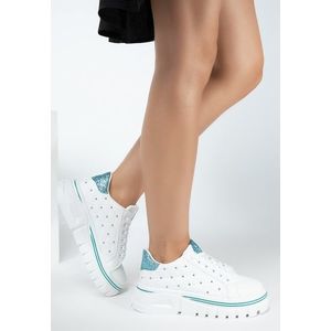 Kelania v6 fehér telitalpú sneakers kép
