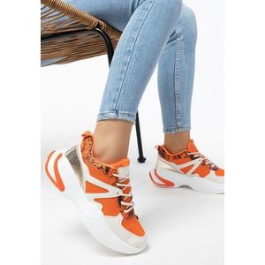 Sabrine narancssárga női sneakers kép