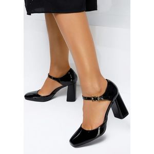Samana v2 fekete magassarkú cipők kép