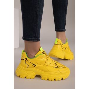 Casey sárga női sneakers kép